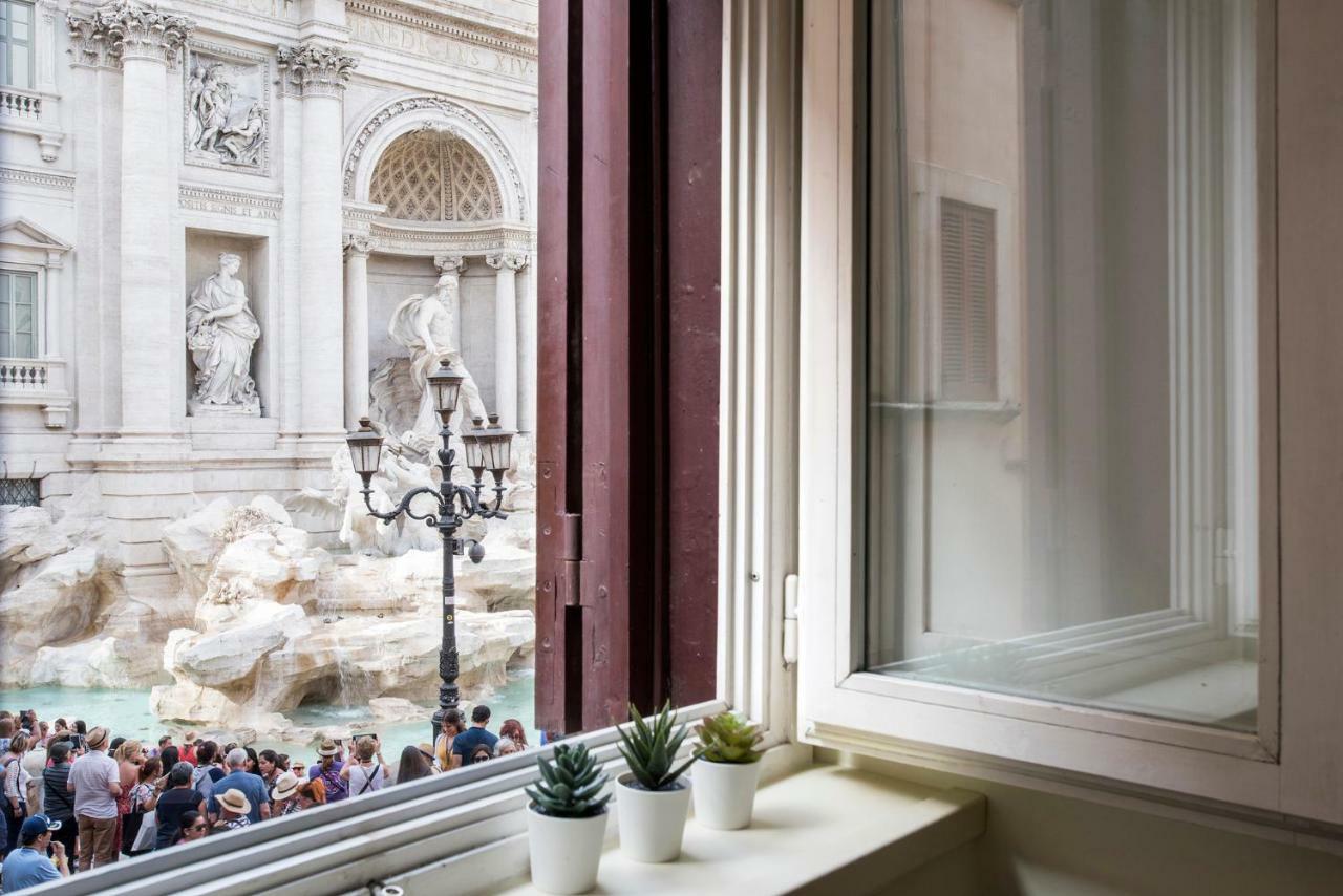 Trevinestrome - Exclusive Trevi Fountain View Apartment Ngoại thất bức ảnh
